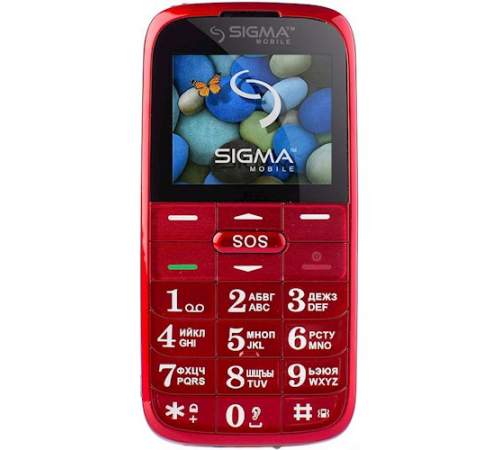 Мобильный телефон Sigma mobile Comfort 50 Slim red